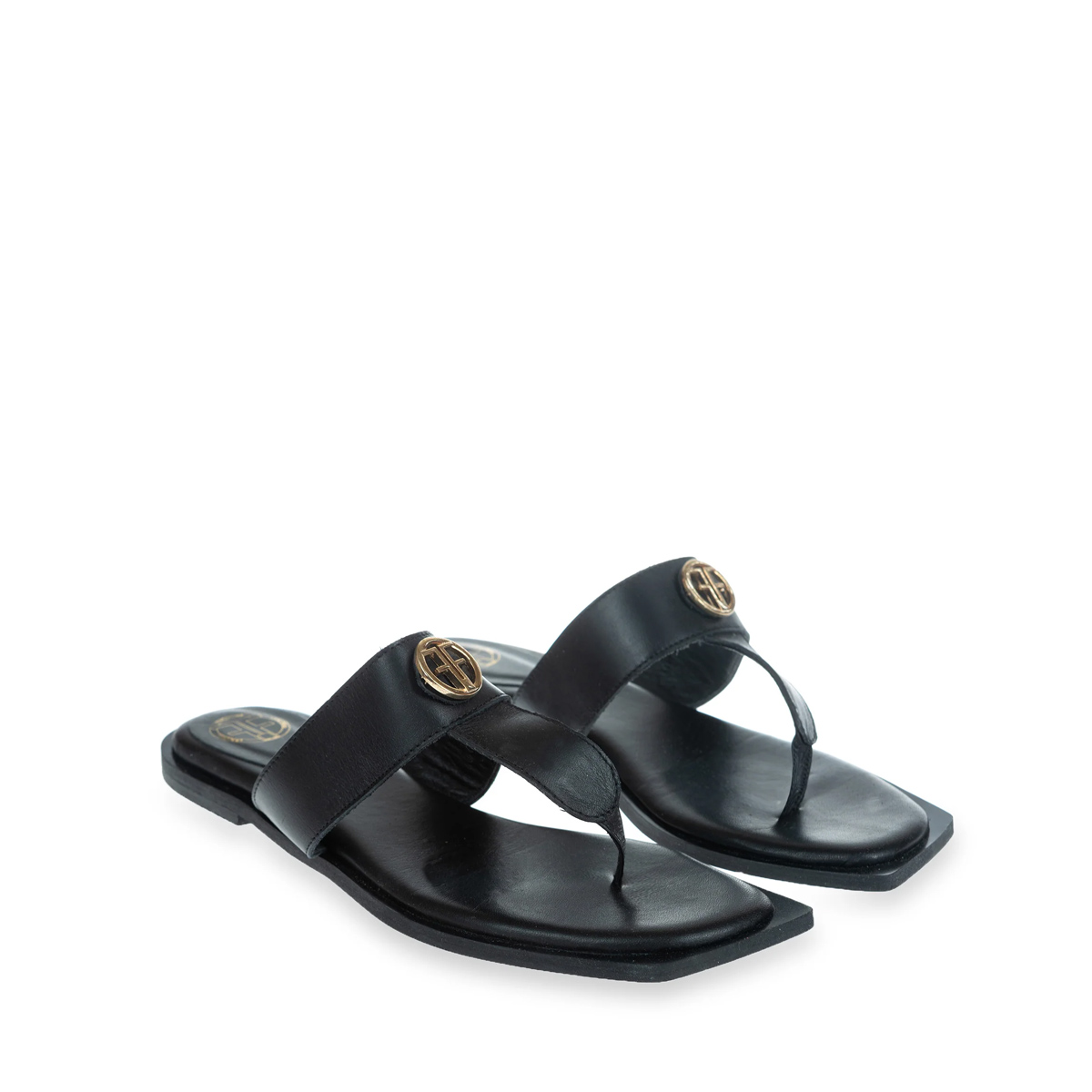 Infradito in pelle Black - 2