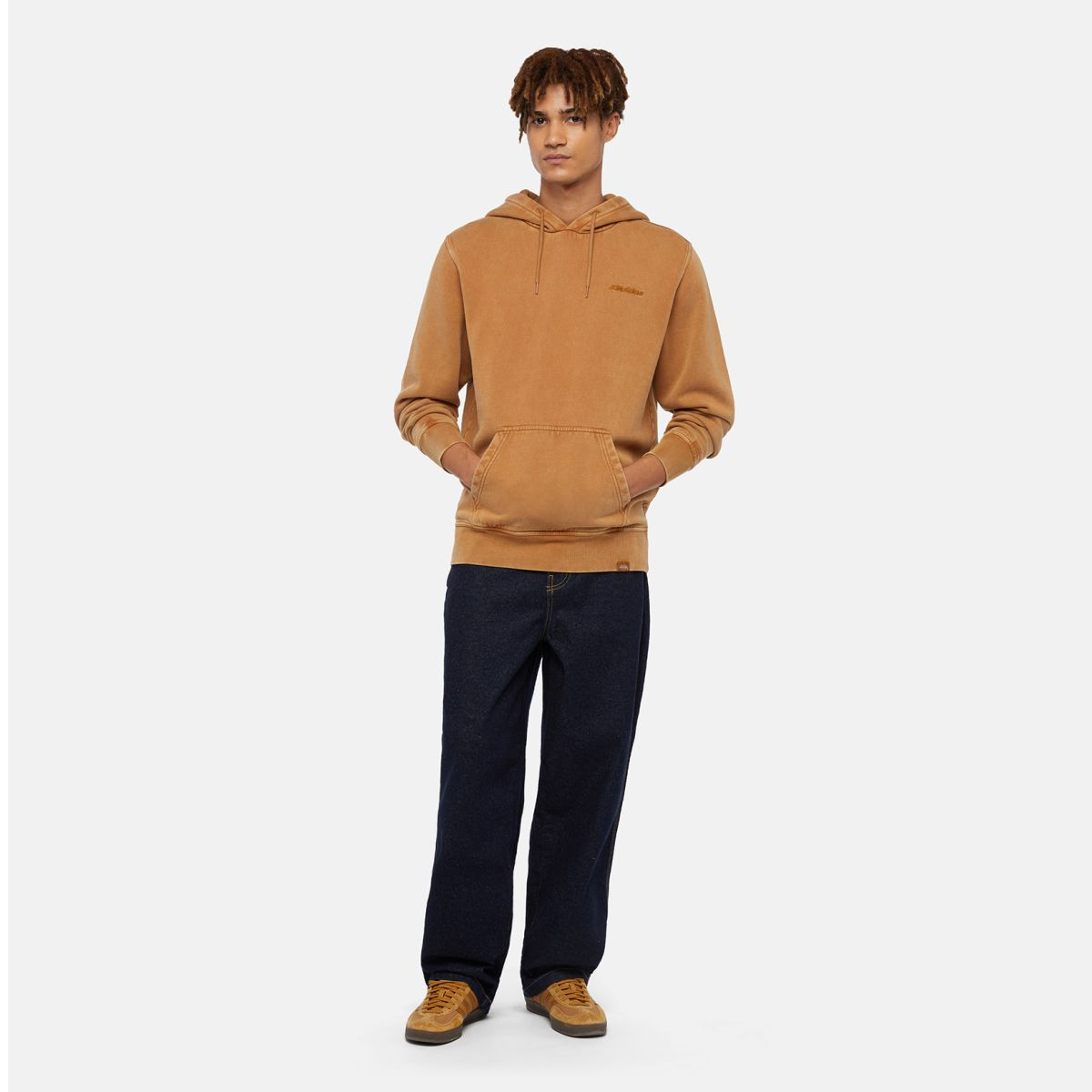 Felpa con Cappuccio Plentywood Brown Duck