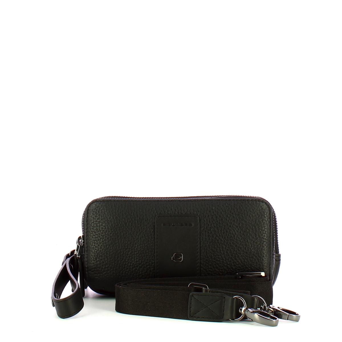 Astuccio in pelle 3 cerniere Nero 2