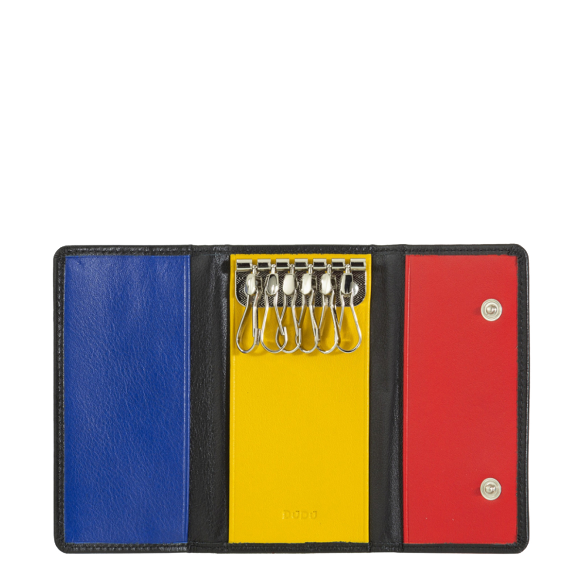 Portachiavi 6 ganci Colorful Tahiti Nero-3