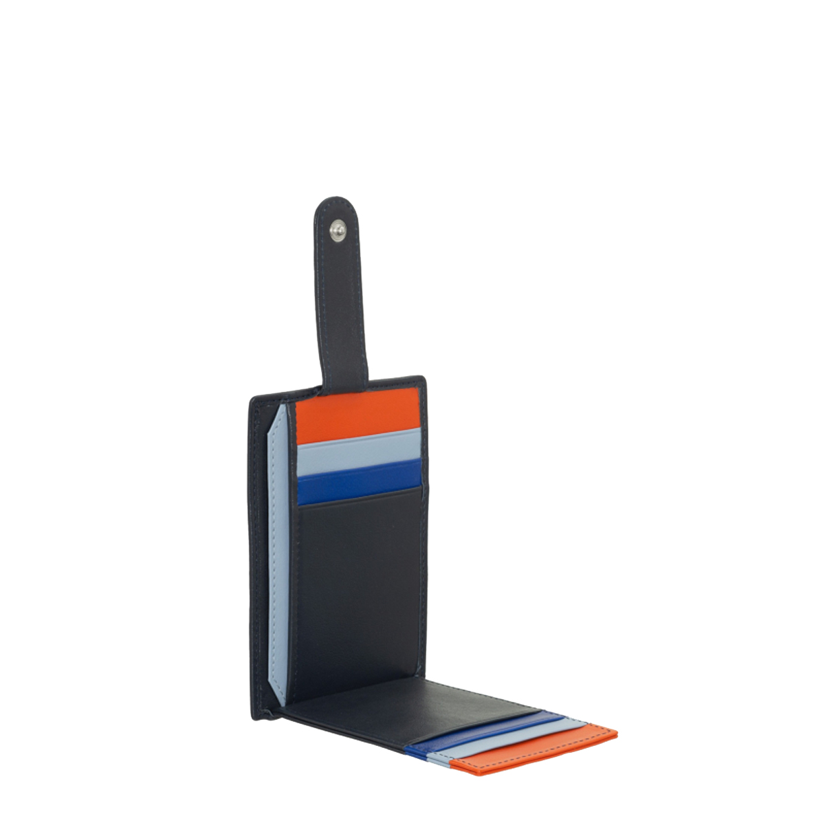 Porta Carte Colorful Timor Navy-3