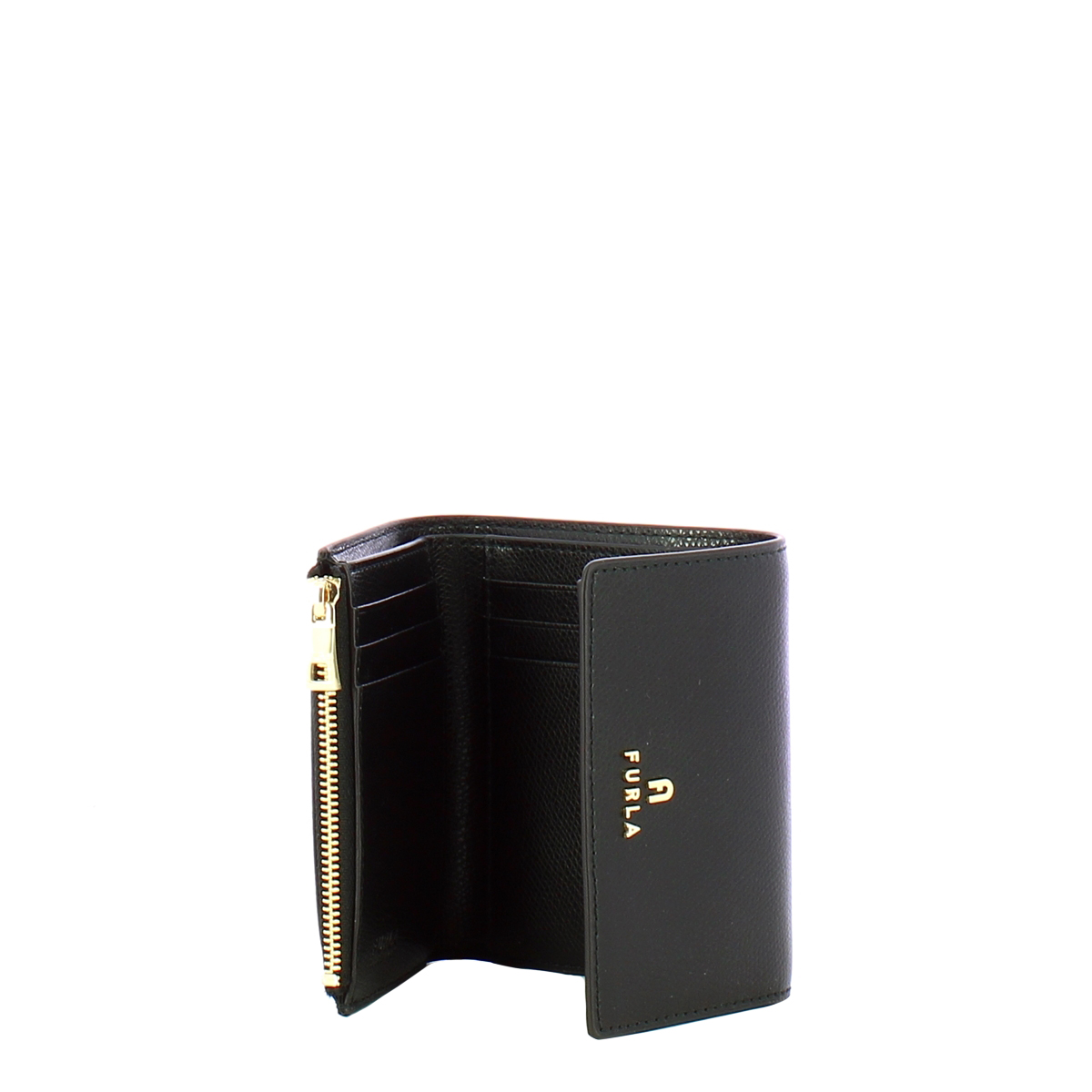 Portafoglio Camelia Compact Wallet Nero-3