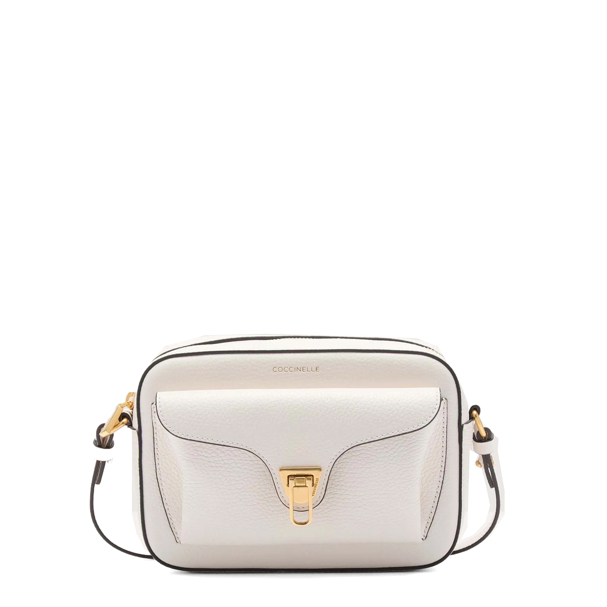 Coccinelle Tracolla Beat Soft Small Blanco - 1