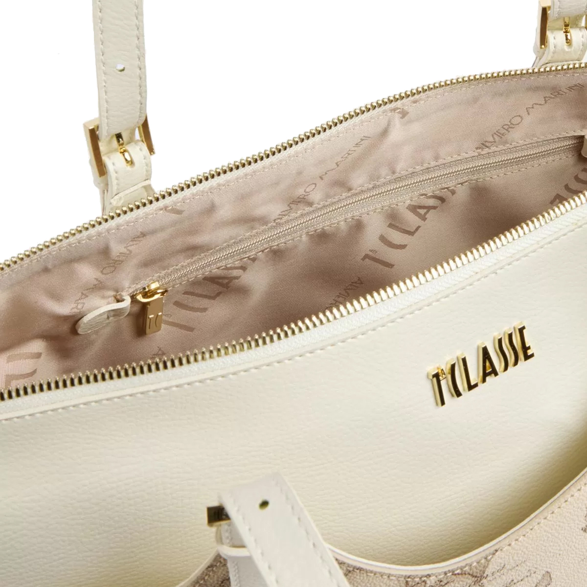 Alviero Martini 1a Classe Shopping Ritual Bag Geo Safari Rafia - 4