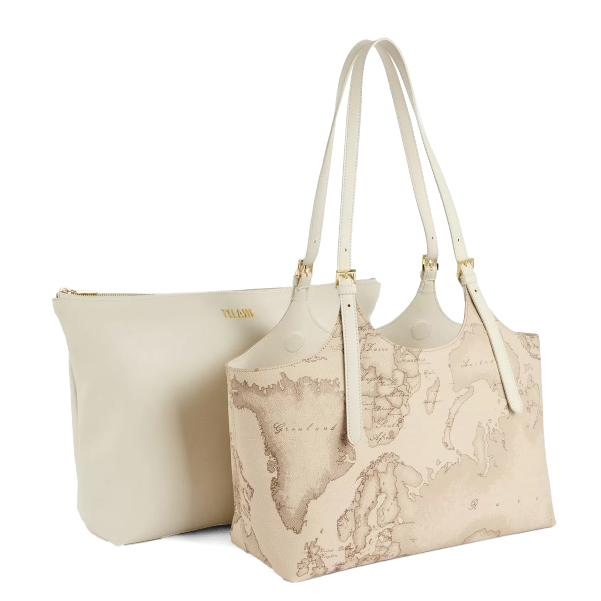 Alviero Martini 1a Classe Shopping Ritual Bag Geo Safari Rafia - 3