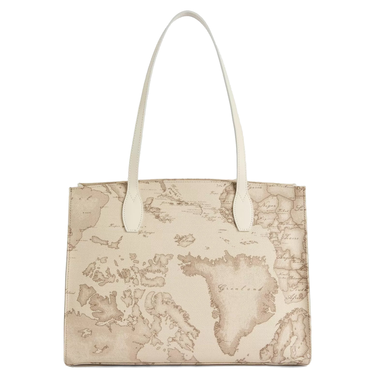 Alviero Martini 1a Classe Shopping Sand Safari Geo Rafia - 2