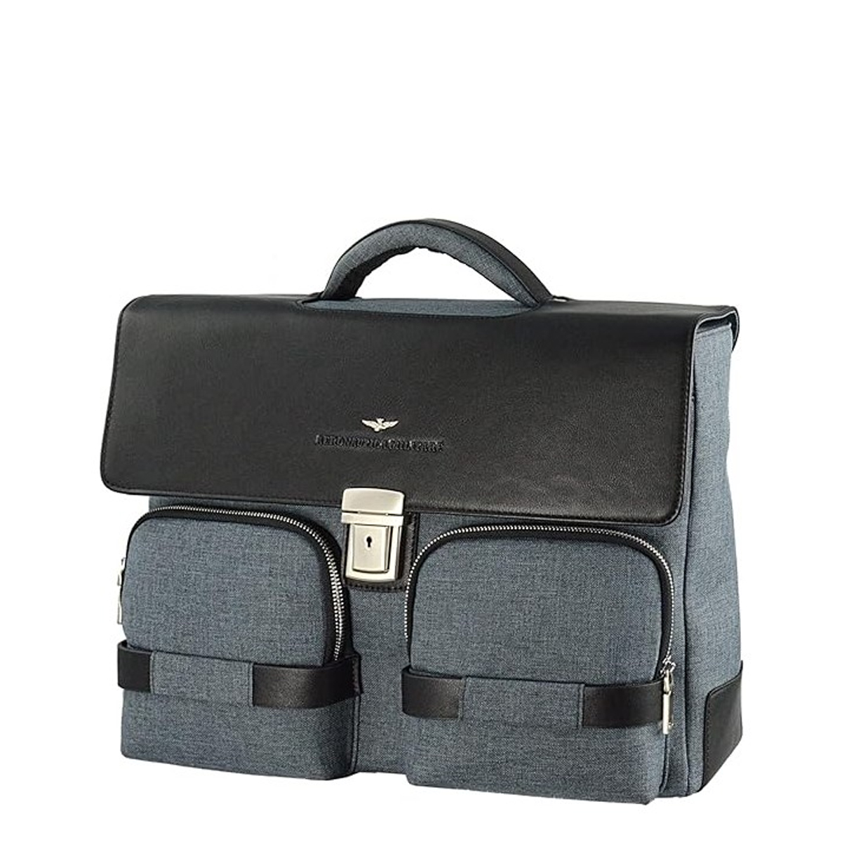 Aeronautica Militare Cartella Porta PC 15.6 con patta - 1 Aeronautica Militare Cartella Porta PC 15.6 con patta - 1