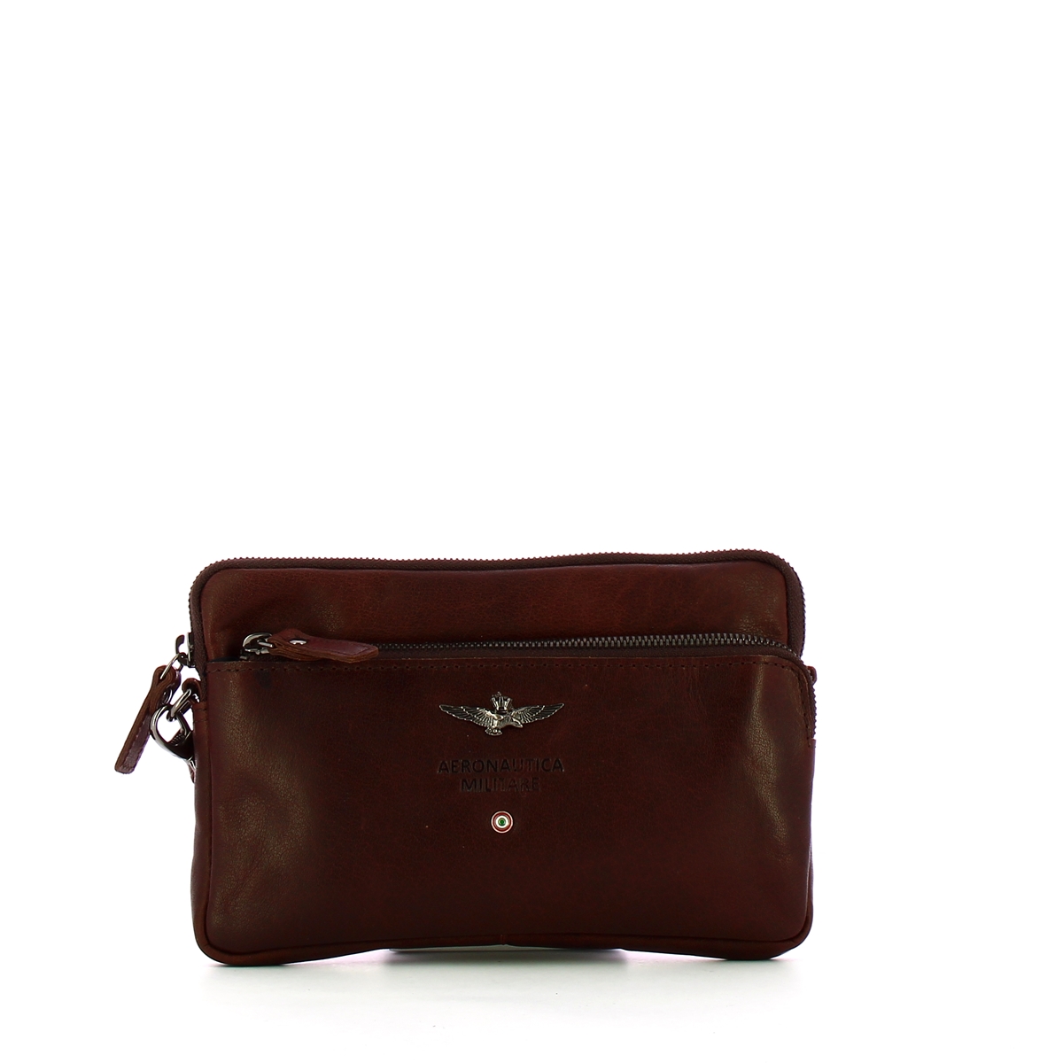 Aeronautica Militare Pochette in pelle con tracolla - 1 Aeronautica Militare Pochette in pelle con tracolla - 1
