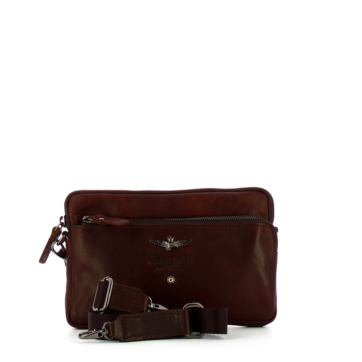 Aeronautica Militare Pochette in pelle con tracolla - 4 Aeronautica Militare Pochette in pelle con tracolla - 4