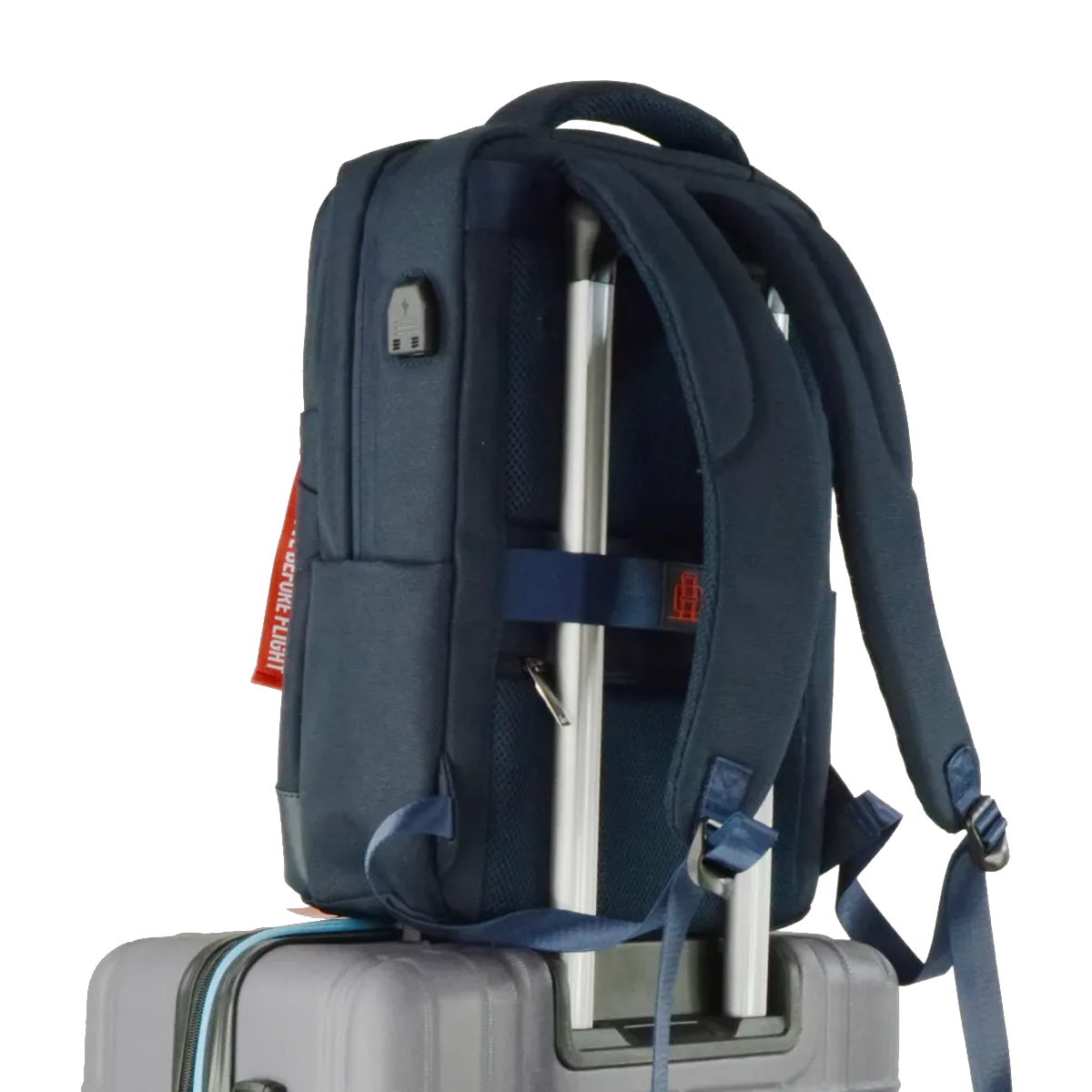 Aeronautica Militare Zaino Porta PC Bolt Blue - 3