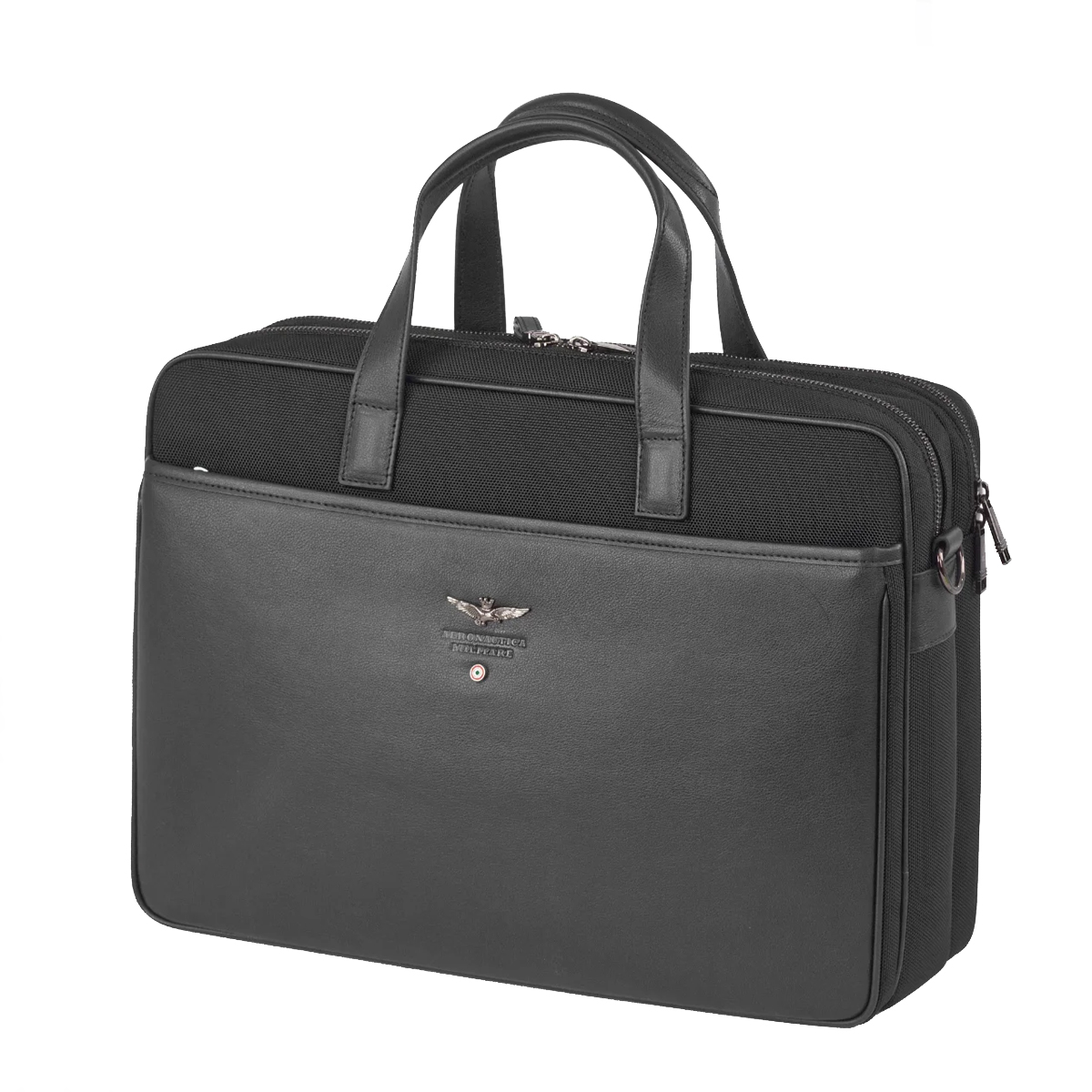 Aeronautica Militare Cartella Porta PC Task Nero - 1