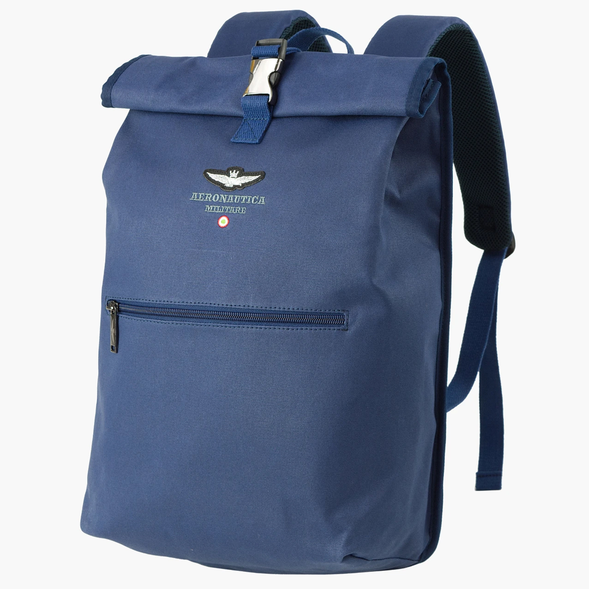 Aeronautica Militare Zaino New City Roll Top Blue - 1 Aeronautica Militare Zaino New City Roll Top Blue - 1