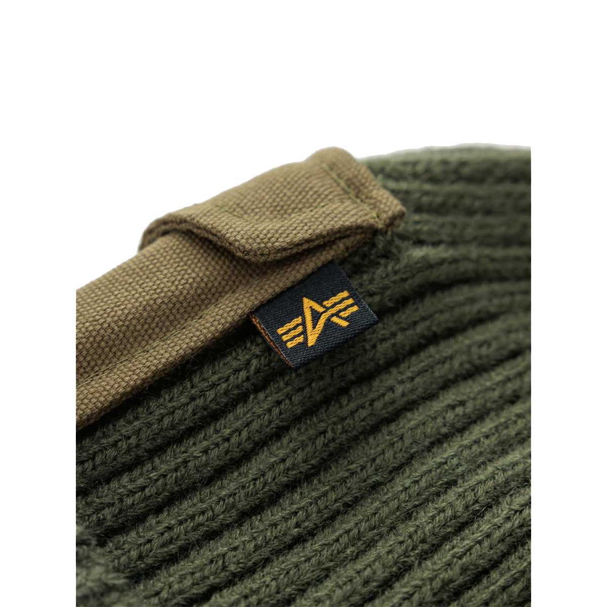 ALIN Cuffia Utility Beanie Dark Olive - 4