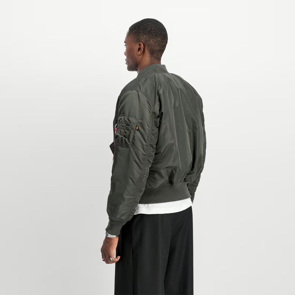 ALIN Giacca Ma-1 Heritage Rep. Grey - 4