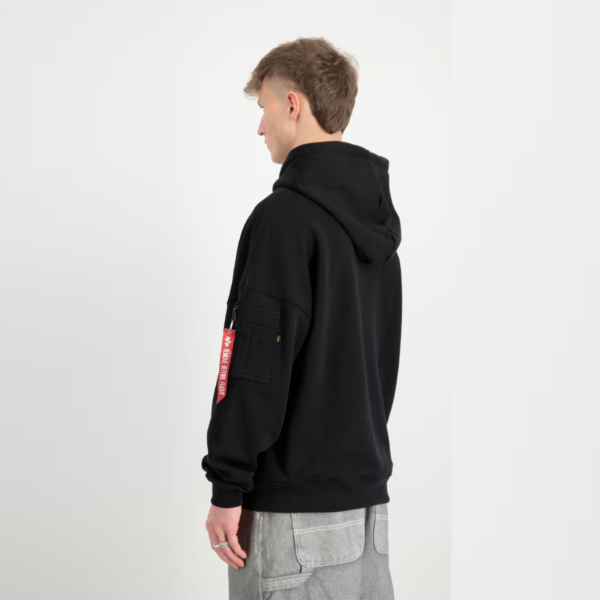 ALIN Felpa Alpha Essentials RL Black - 6