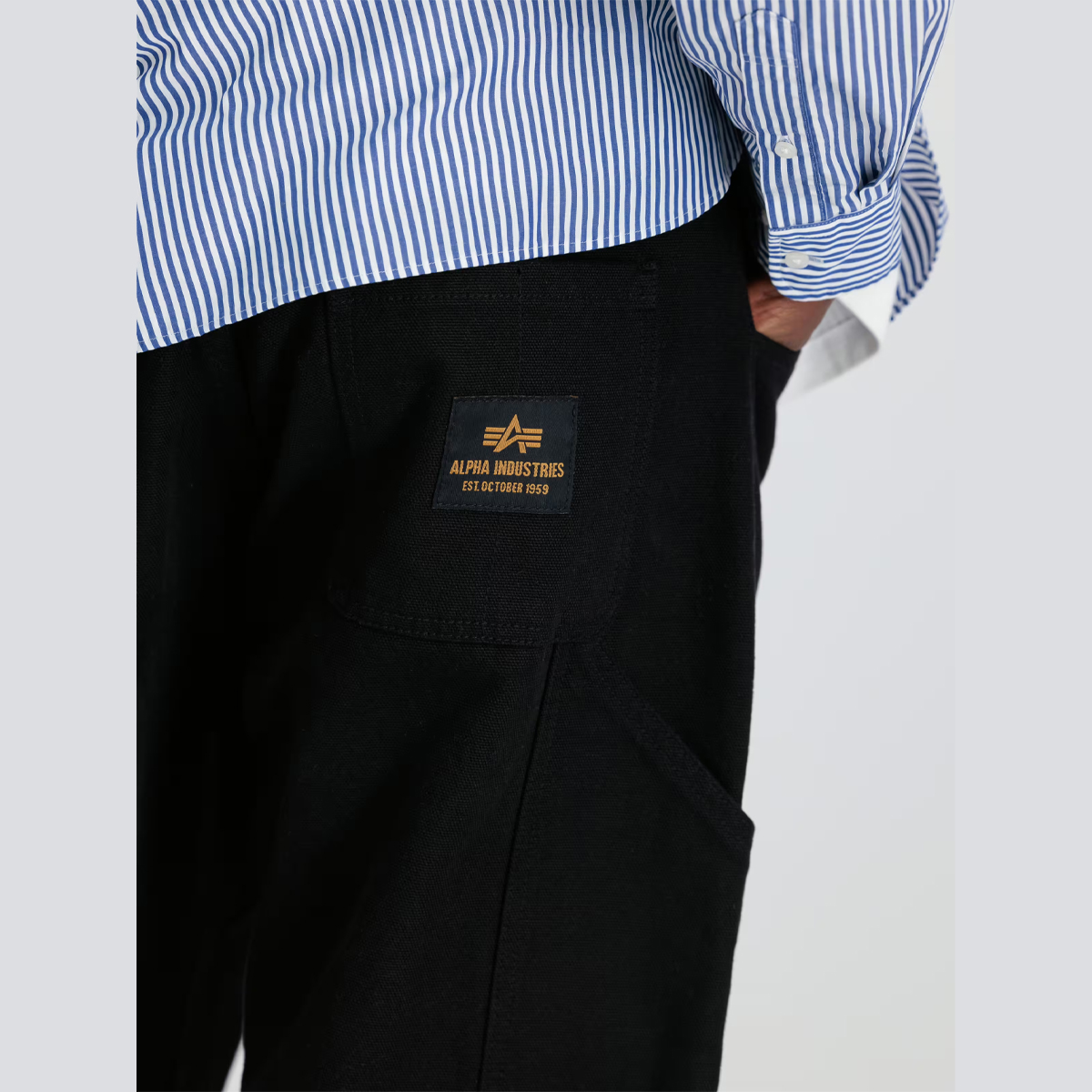 ALIN Pantaloni Carpenter Black - 8