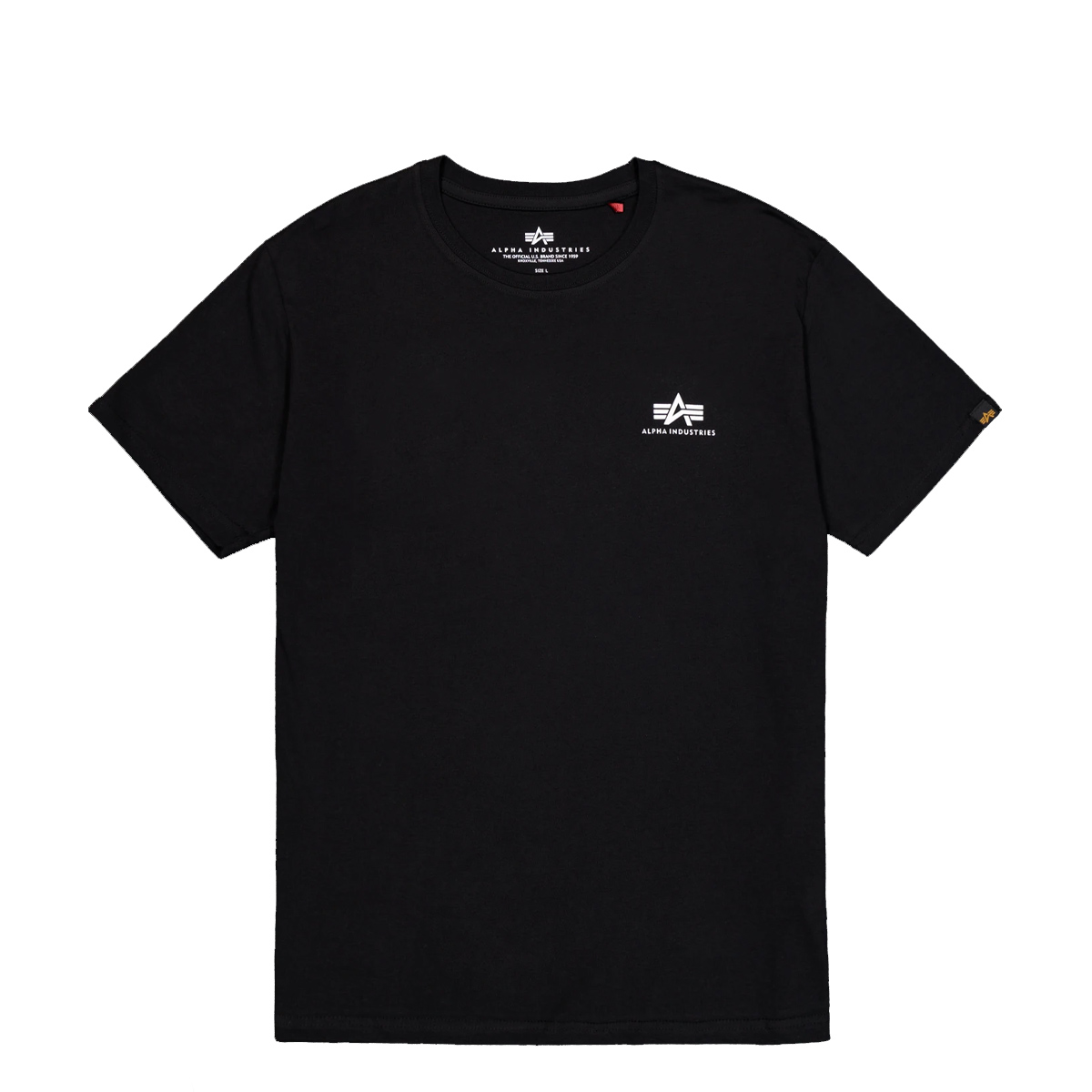 ALIN T-Shirt Basic T Small Logo Black - 1 ALIN T-Shirt Basic T Small Logo Black - 1