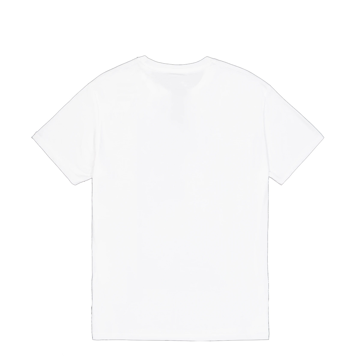 ALIN T-Shirt Basic T Small Logo White - 3