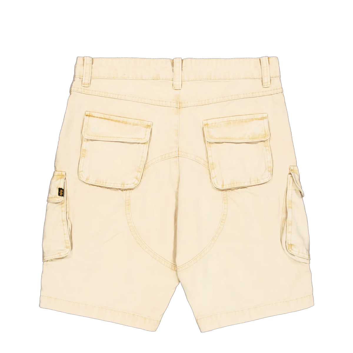 Alpha Industries Pantaloncini Canvas Acid Vintage White - 5