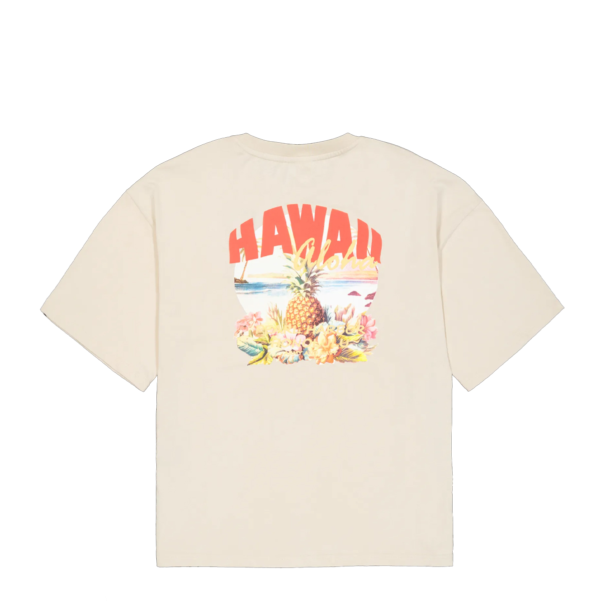 Alpha Industries T-Shirt Hawaii Aloha Back Print Vintage White - 7 Alpha Industries T-Shirt Hawaii Aloha Back Print Vintage White - 7