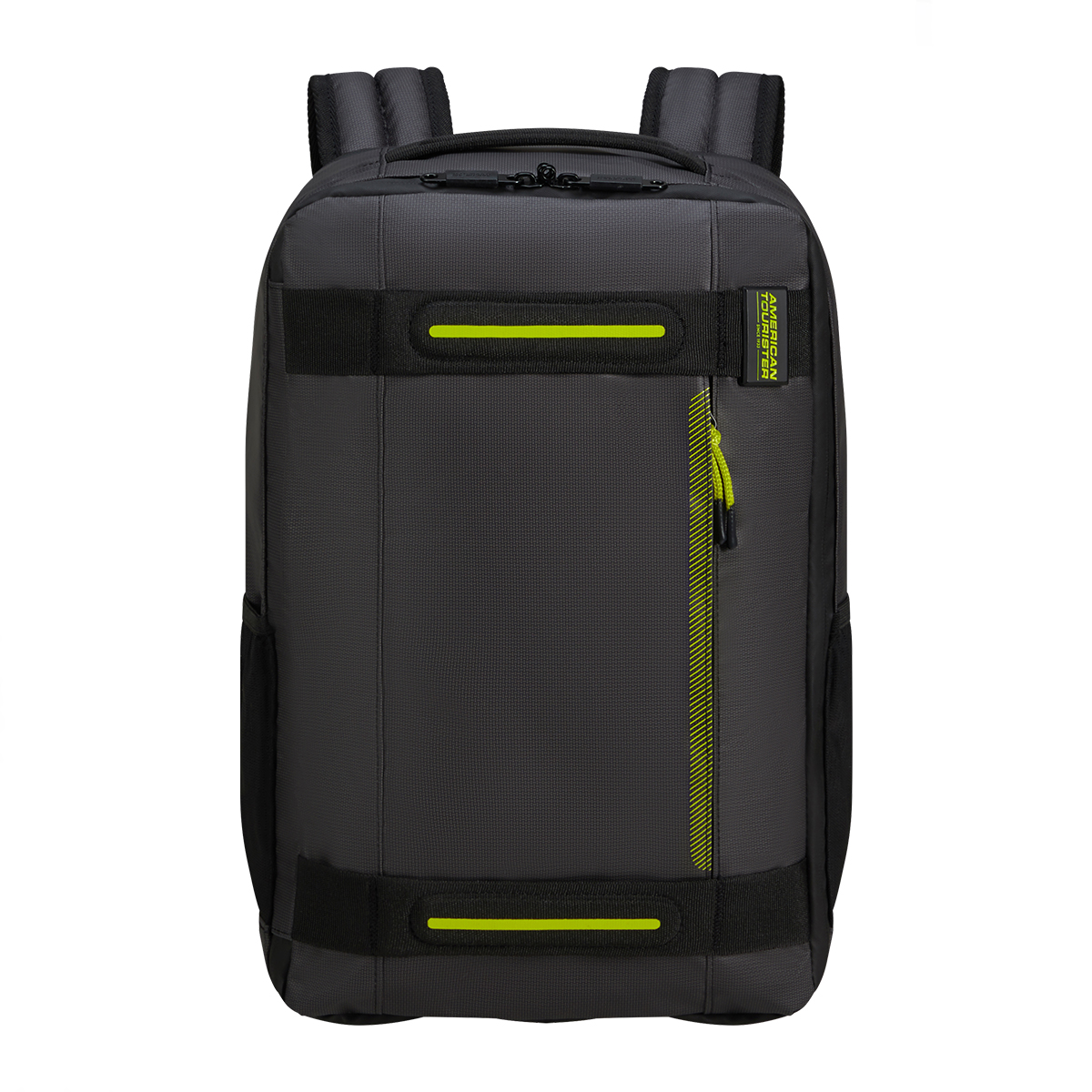 American Tourister Zaino da viaggio Urban Track Black Lime - 1 American Tourister Zaino da viaggio Urban Track Black Lime - 1