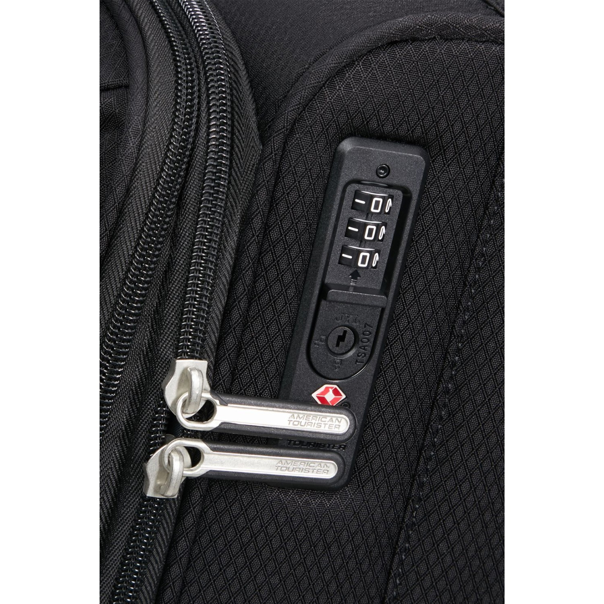 American Tourister Bagaglio a mano Trolley Cabina Aerospin Spinner Exp. 55 cm Black - 7