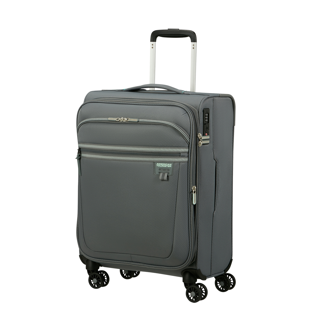 American Tourister Aerospin Spinner Exp. 55 cm Stone Basalt Cabin Luggage - 2
