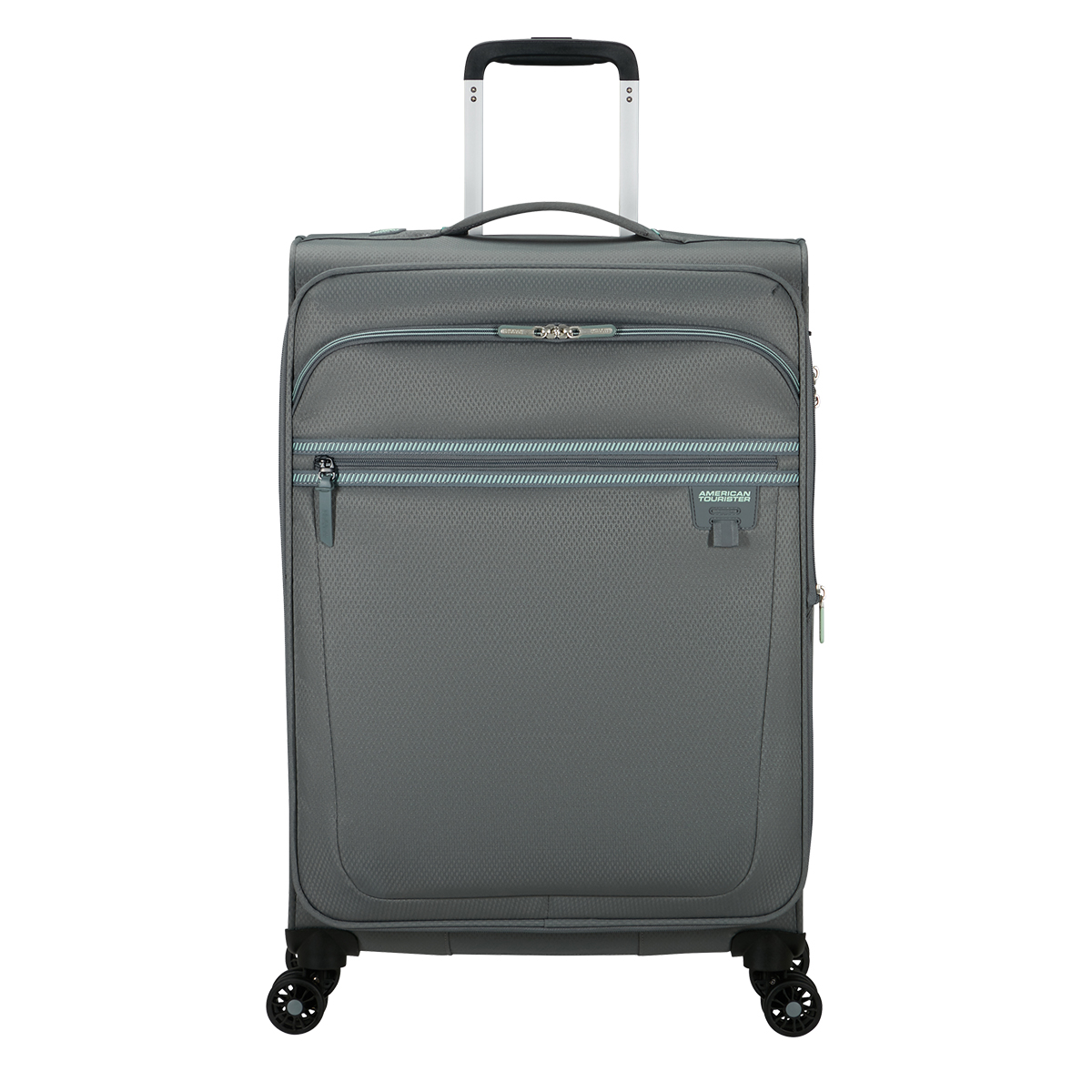 American Tourister Aerospin Spinner Exp. 69 cm Stone Basalt Medium Suitcase - 1
