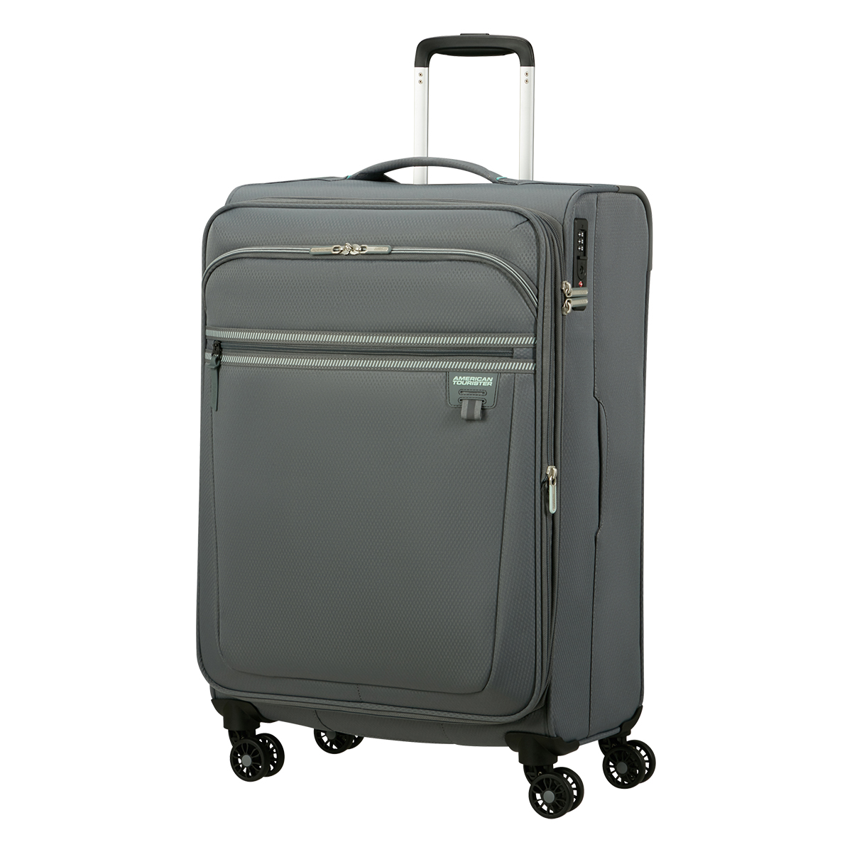 American Tourister Aerospin Spinner Exp. 69 cm Stone Basalt Medium Suitcase - 2