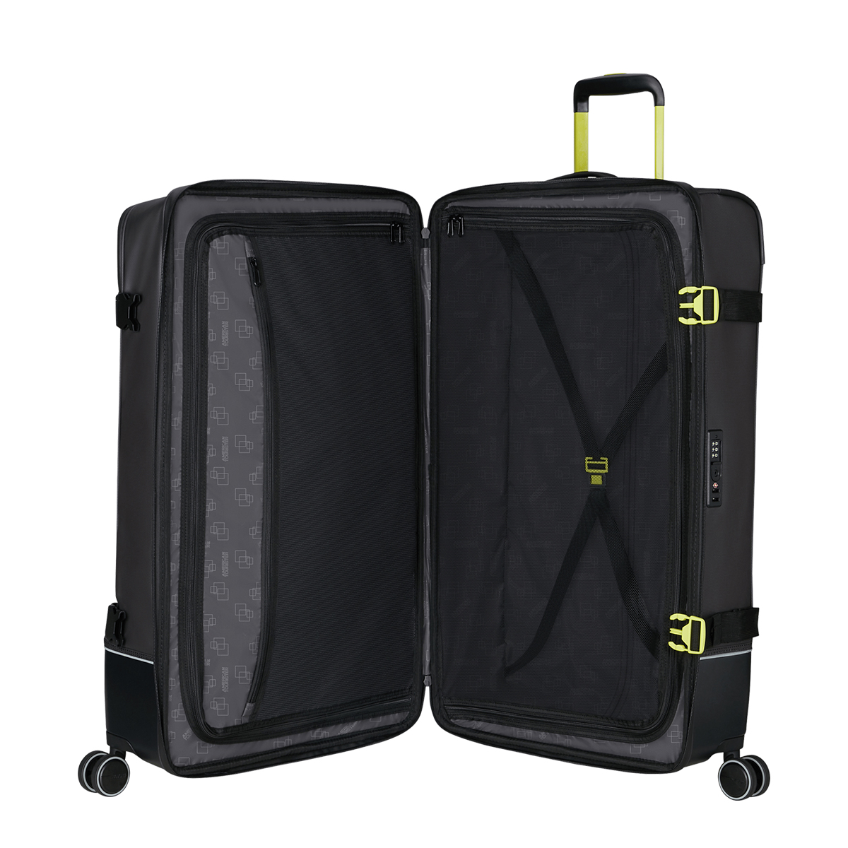 American Tourister Trolley Grande Urban Track 79 cm Black Lime - 3