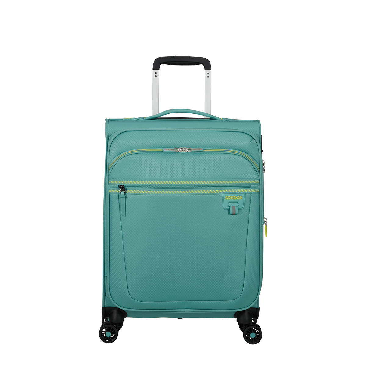 American Tourister Bagaglio a mano Trolley Cabina Aerospin Spinner Exp. 55 cm Dusty Turquoise - 1