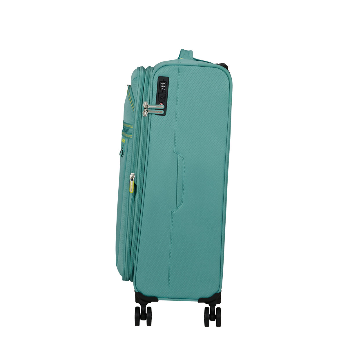 American Tourister Trolley Medio Aerospin Spinner Exp. 69 cm Dusty Turquoise - 4