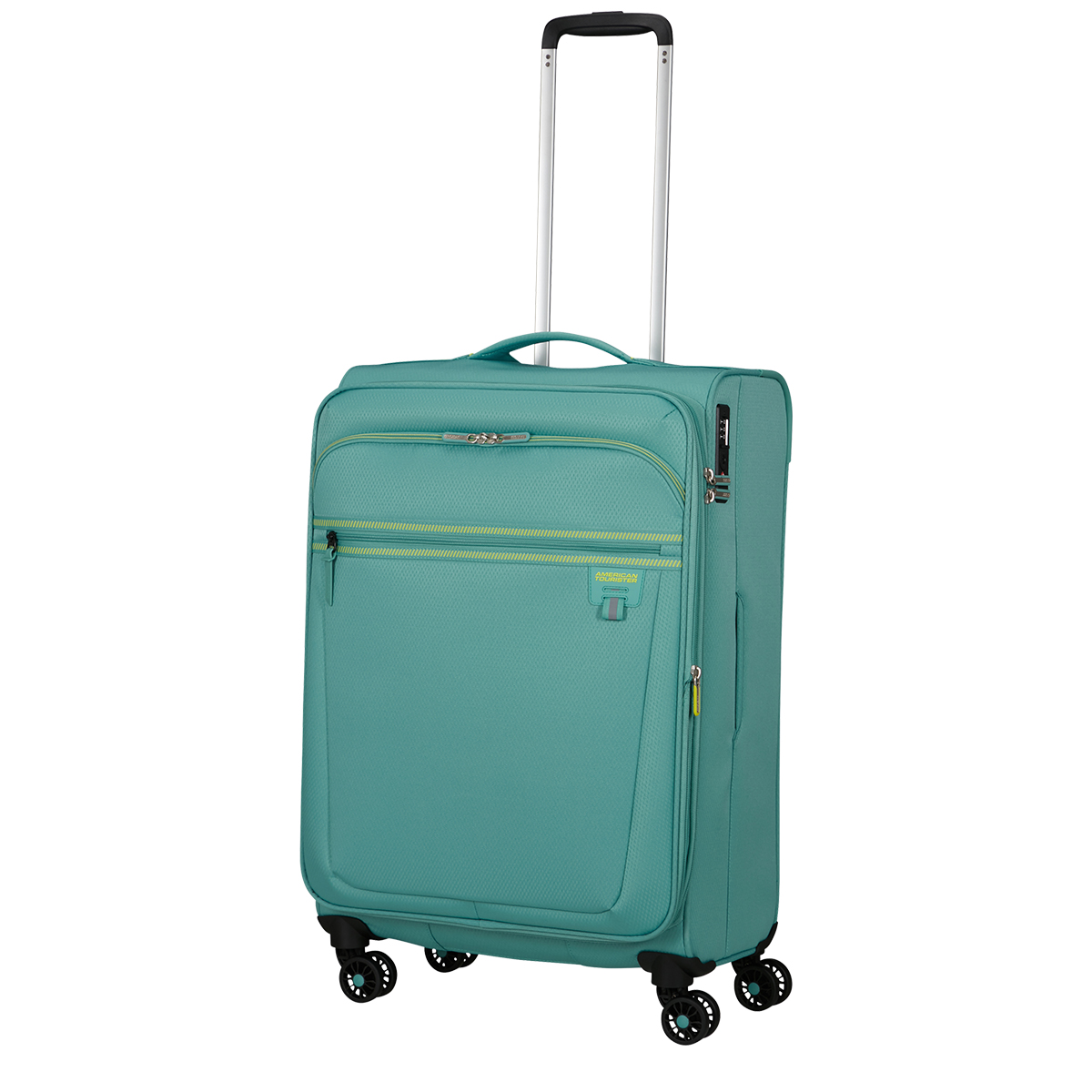 American Tourister Trolley Medio Aerospin Spinner Exp. 69 cm Dusty Turquoise - 6