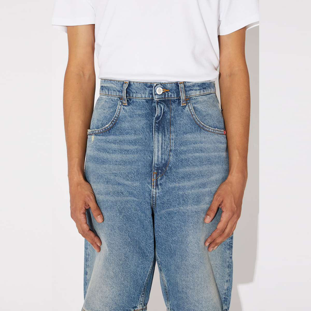 Amish Bermuda Tommy Real Vintage Denim - 5