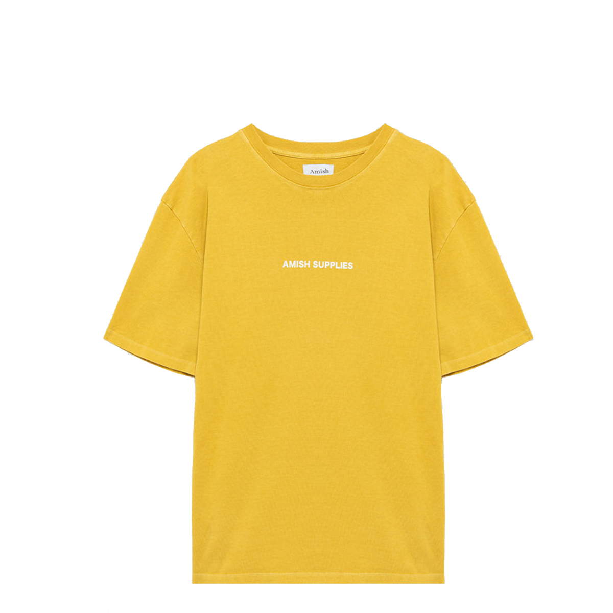 Amish T-Shirt Jersey Not Antisocial Warm Yellow - 1 Amish T-Shirt Jersey Not Antisocial Warm Yellow - 1