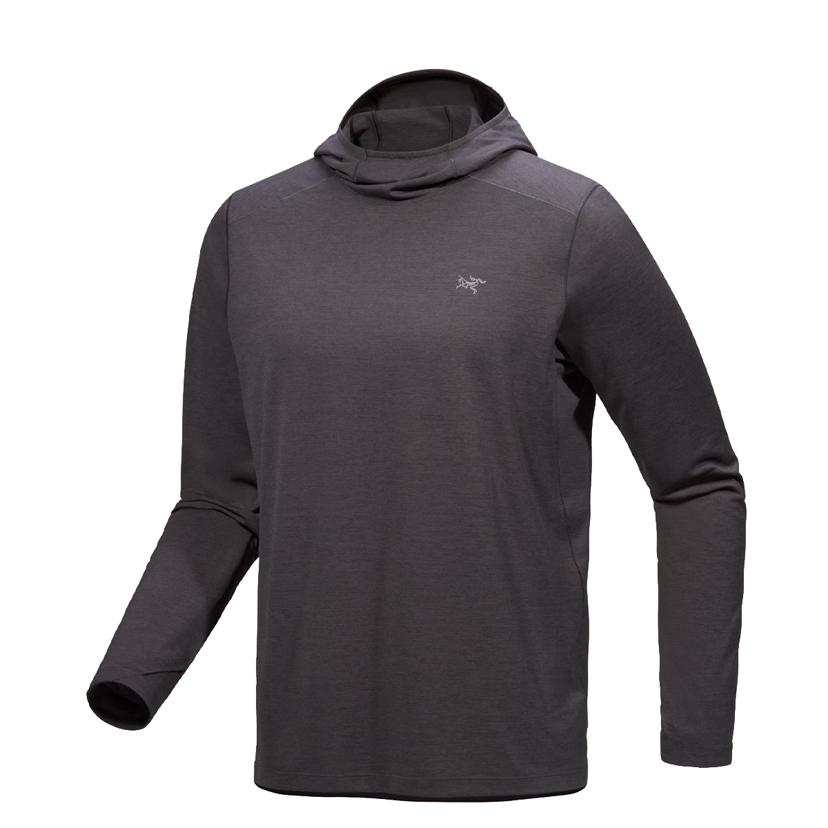 Arc'Teryx Felpa con cappuccio Cormac Black Heater - 1