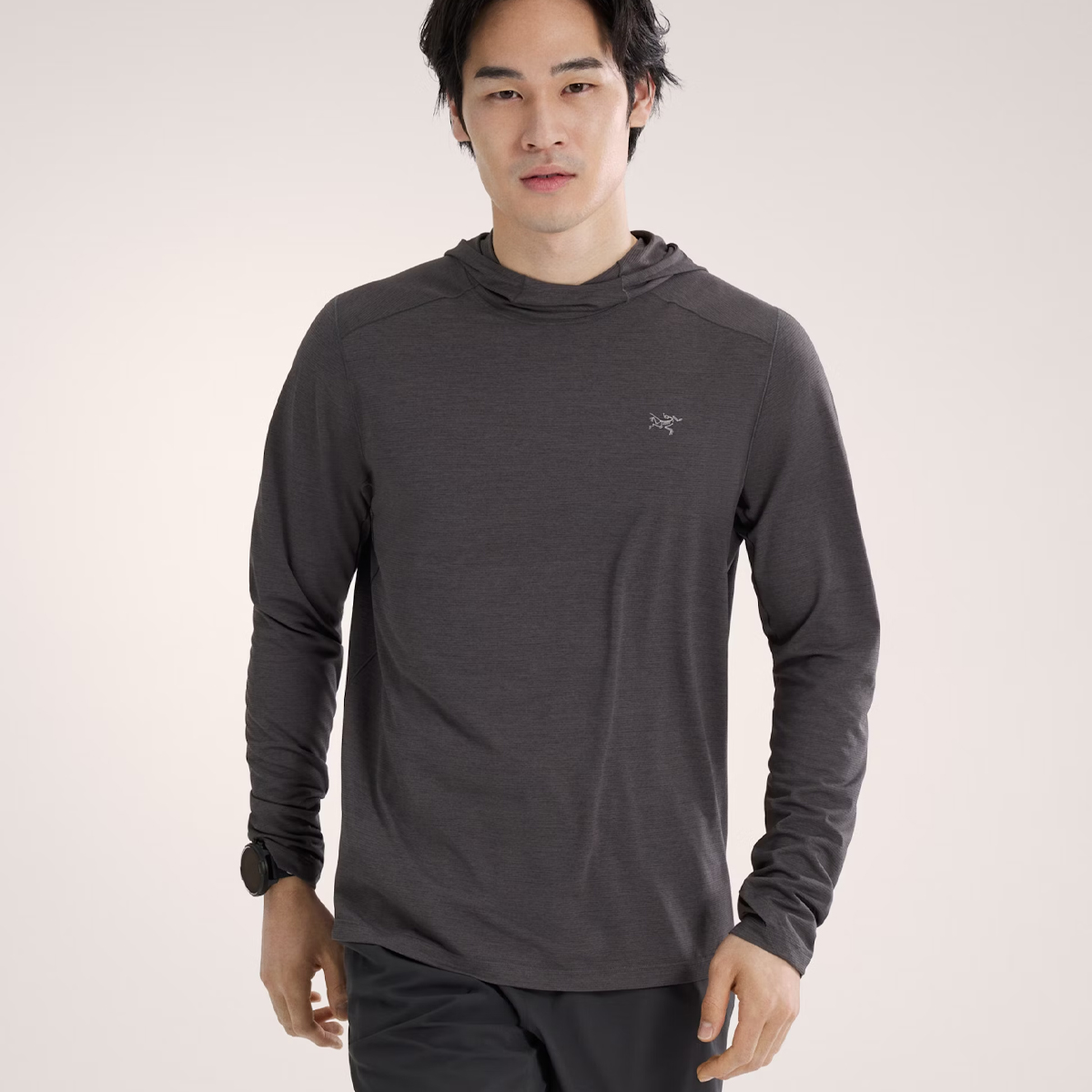 Arc'Teryx Felpa con cappuccio Cormac Black Heater - 2