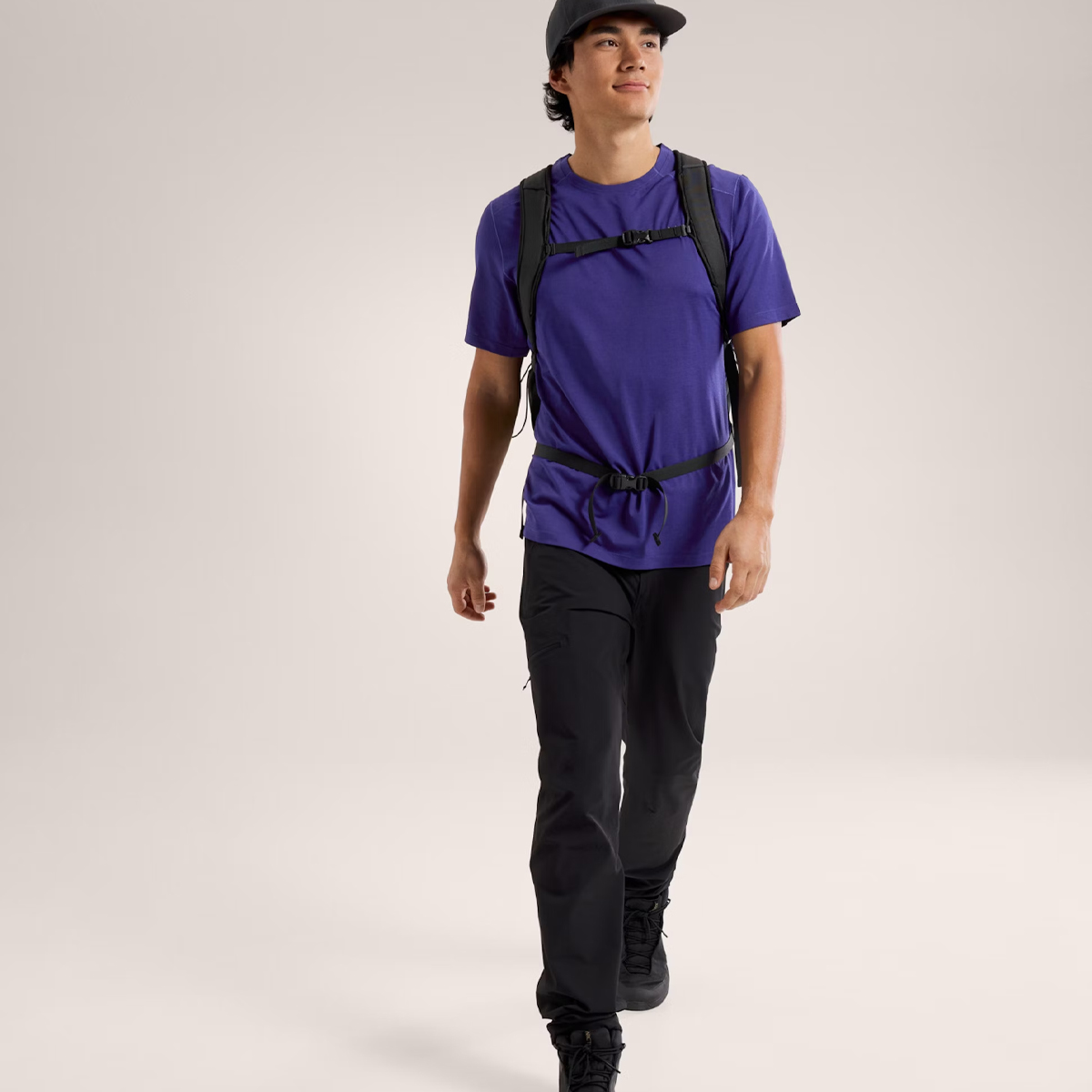 Arc'Teryx T-Shirt Cormac Crew Soulsonic Heather - 4