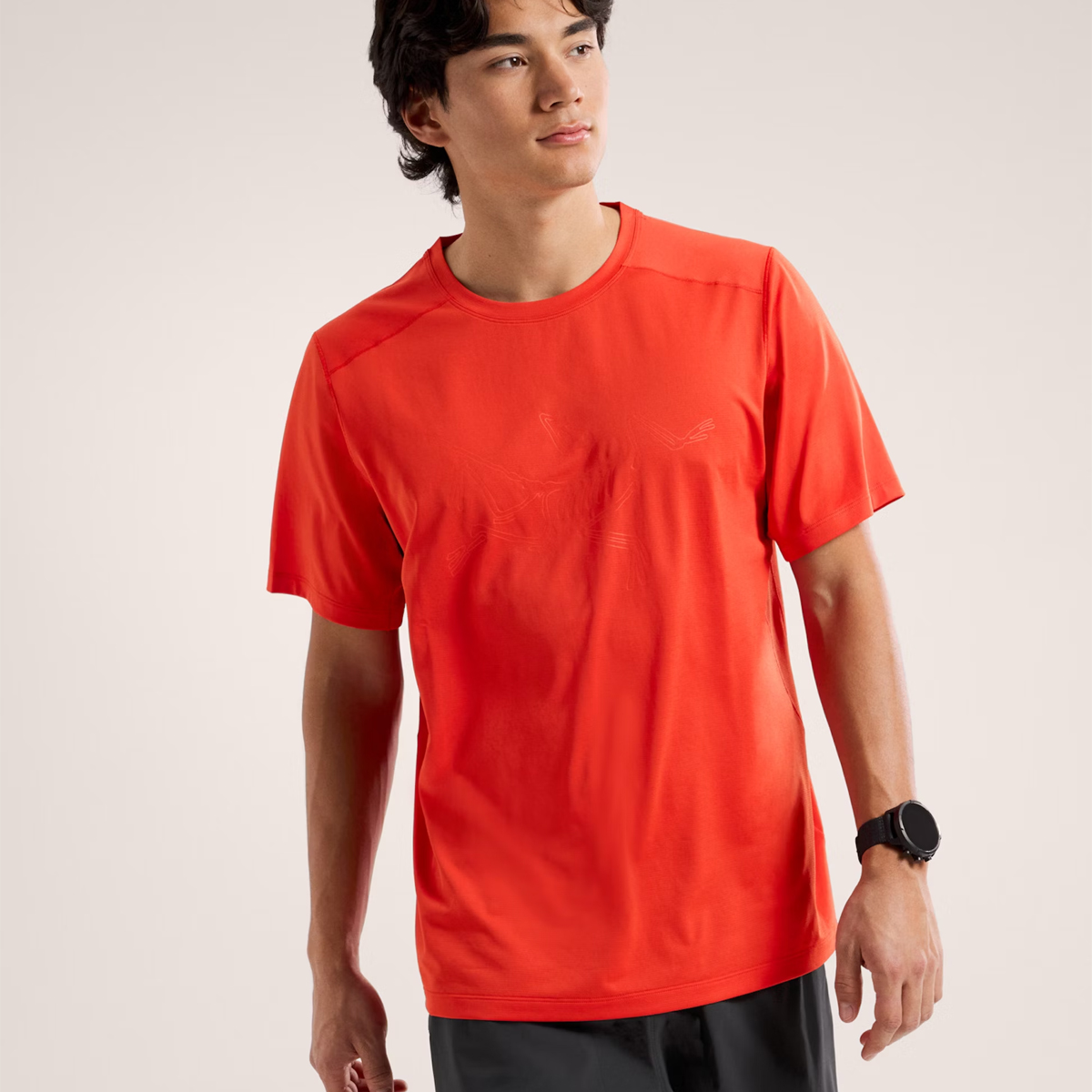 Arc'Teryx T-Shirt Cormac Logo Dynasty Heather - 2