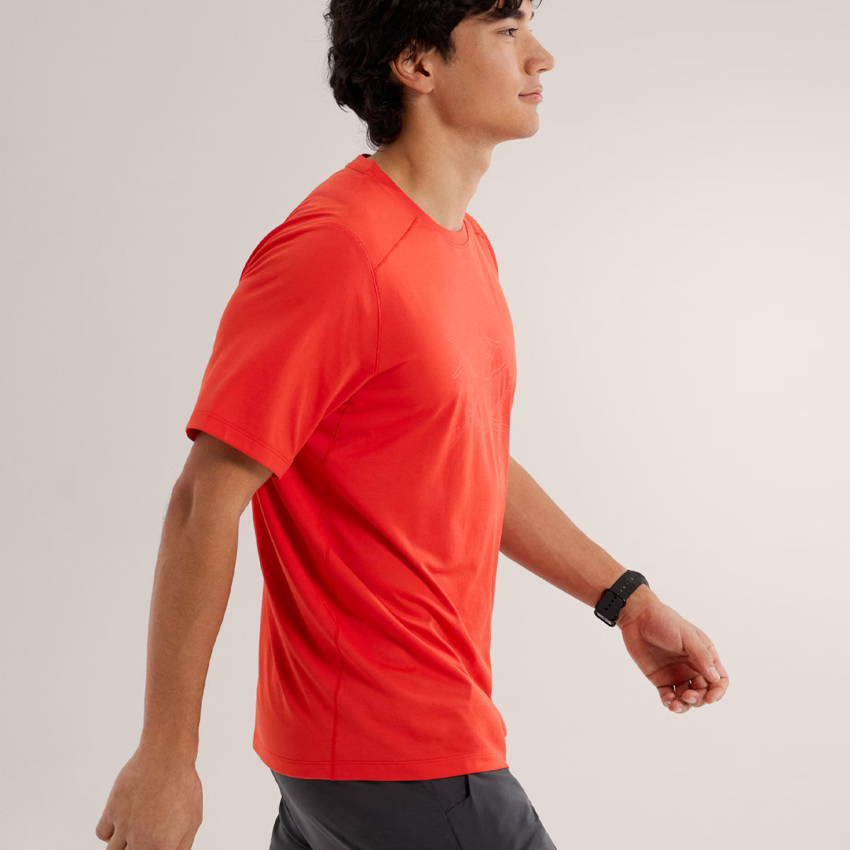 Arc'Teryx T-Shirt Cormac Logo Dynasty Heather - 6