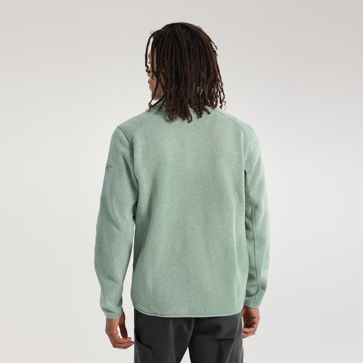 Arc'Teryx Felpa Covert Cardigan Stone Green Heather - 5