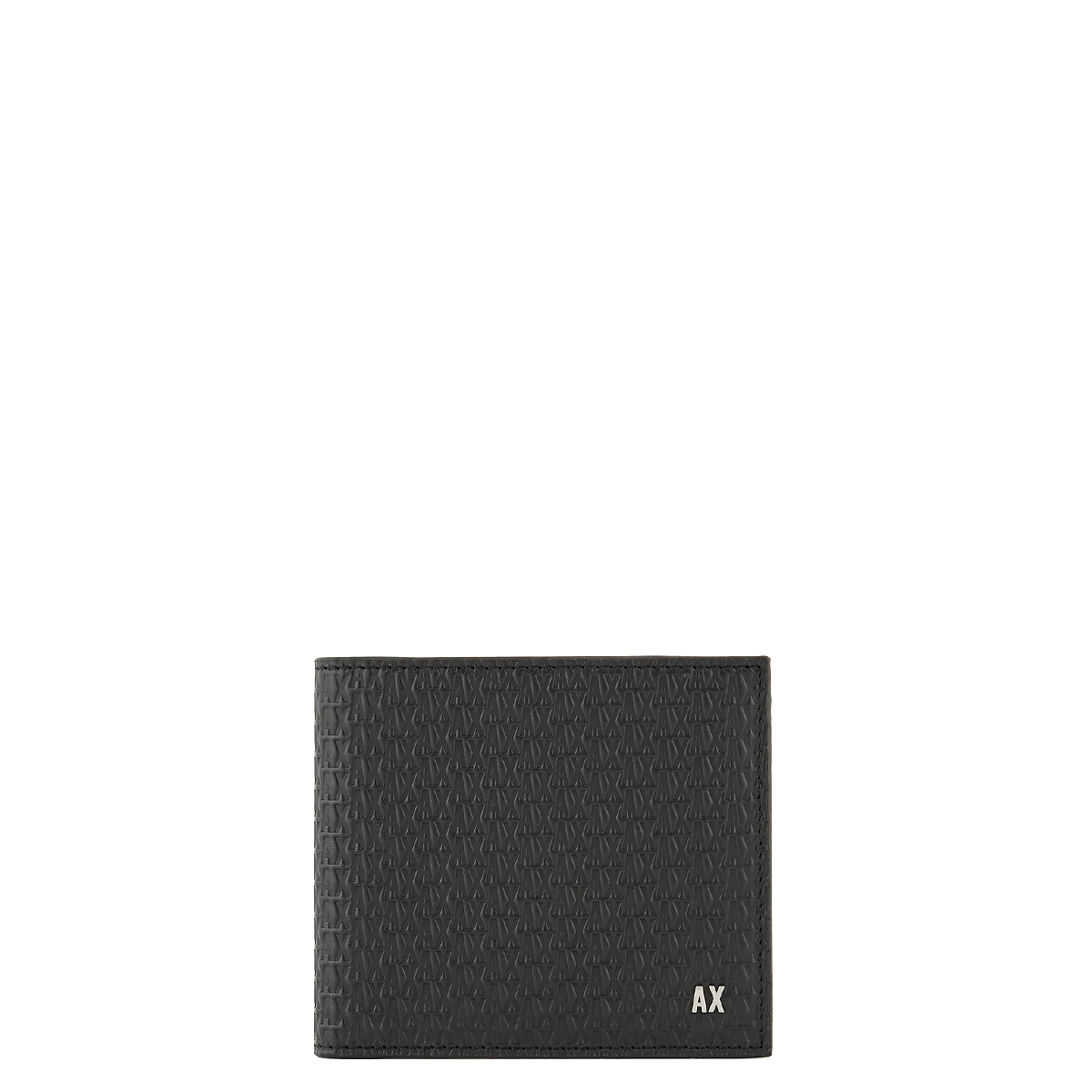 Armani Exchange Portafoglio logato in pelle Nero - 1