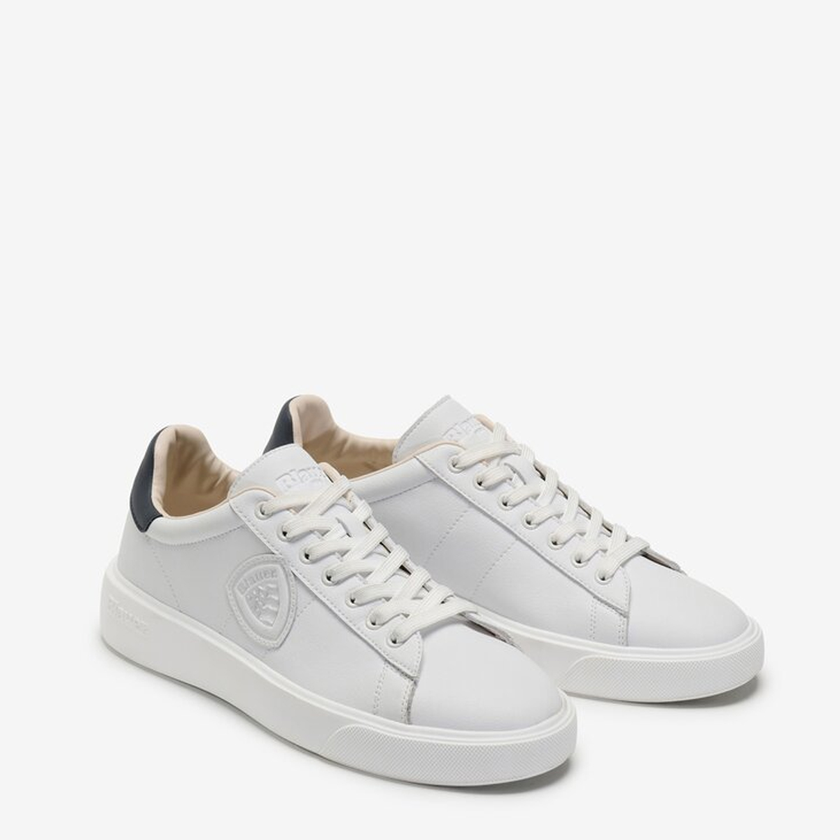 Blauer Sneakers Buck 01 White Navy - 2
