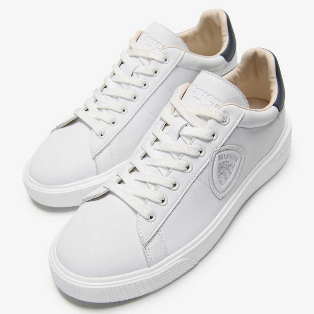 Blauer Sneakers Buck 01 White Navy - 5