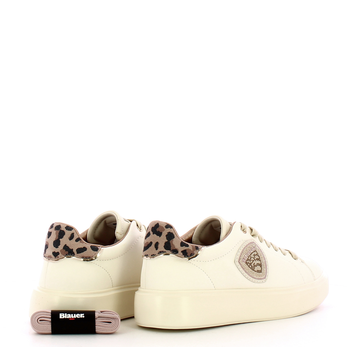Blauer Sneakers Venus 01 Cream Leopard - 3
