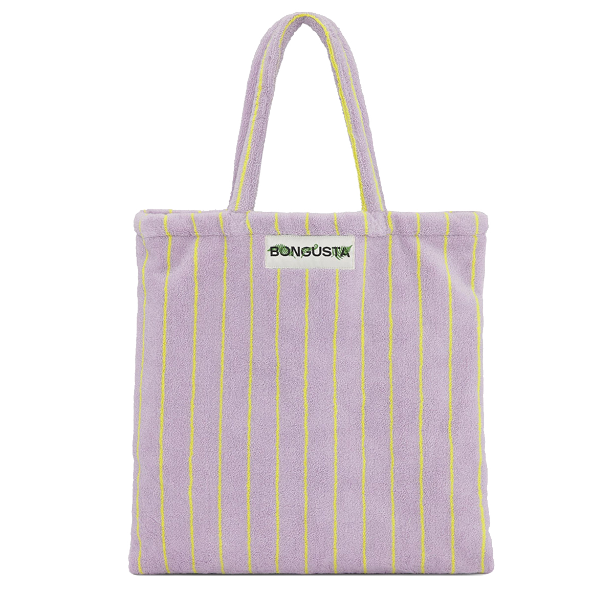 BON Tote Bag Naram Lilac Neon Yellow - 1 BON Tote Bag Naram Lilac Neon Yellow - 1