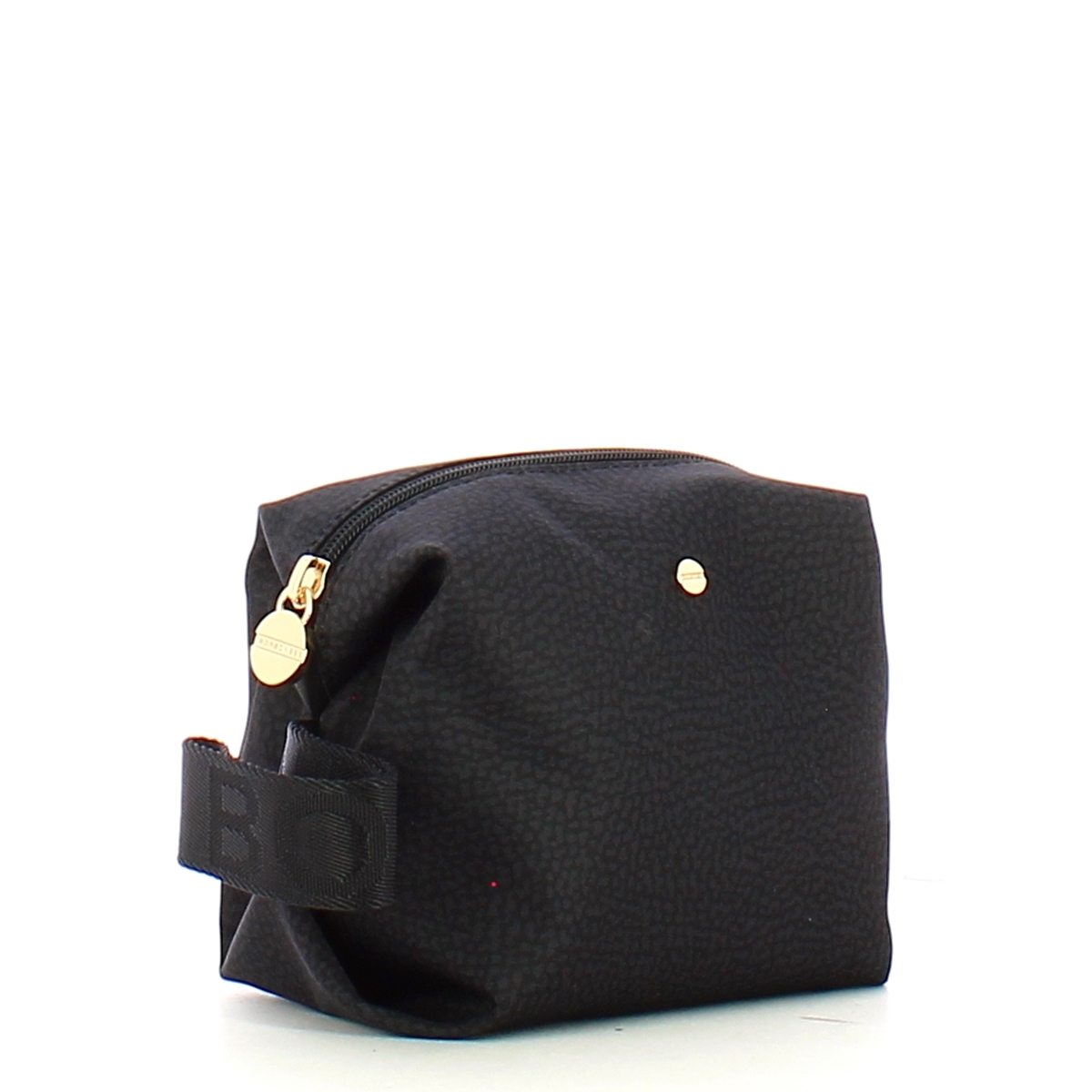 Borbonese Portacosmetici in Nylon Riciclato Dark Black - 2 Borbonese Portacosmetici in Nylon Riciclato Dark Black - 2