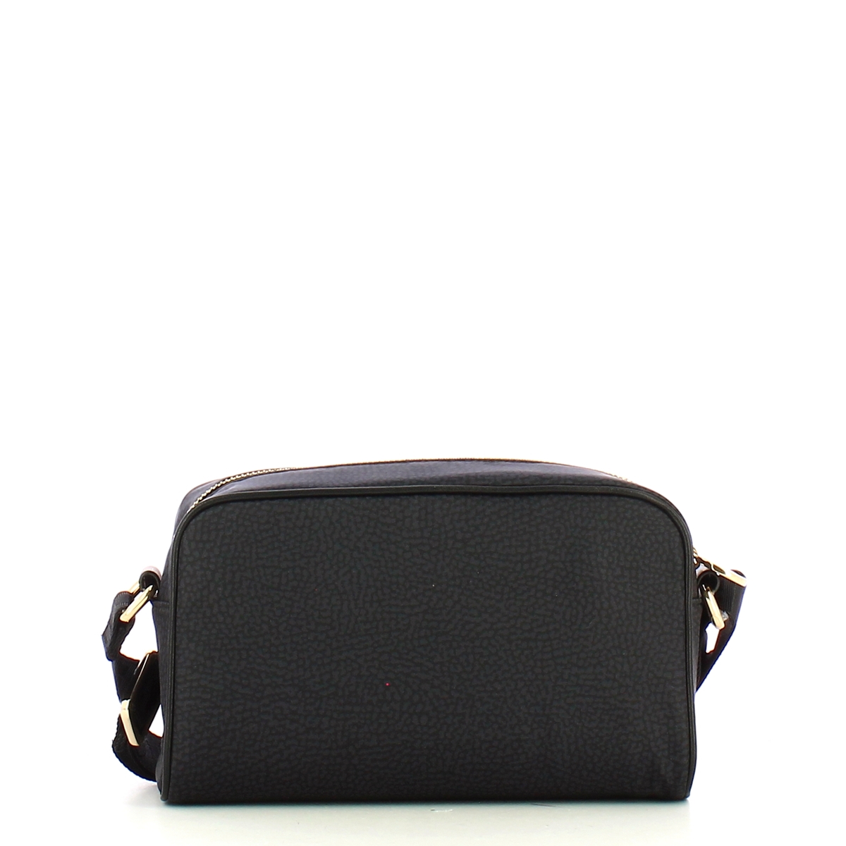 Borbonese Tracollina Small in Nylon Riciclato Dark Black - 3 Borbonese Tracollina Small in Nylon Riciclato Dark Black - 3