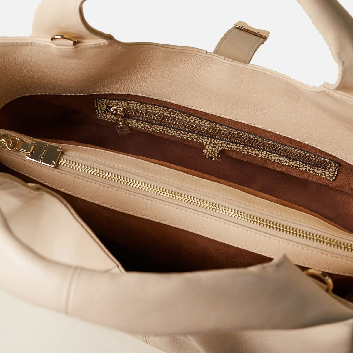 Borbonese Borsa a mano Cortina Medium Light Cuir - 5 Borbonese Borsa a mano Cortina Medium Light Cuir - 5