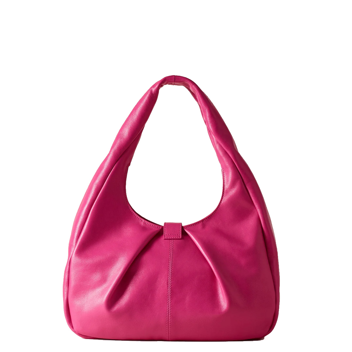 Borbonese Hobo Bag Cortina Medium Dragon Fruit - 3 Borbonese Hobo Bag Cortina Medium Dragon Fruit - 3